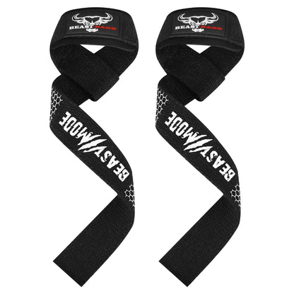 BEAST RAGE Lifting Wrist Straps for Weightlifting