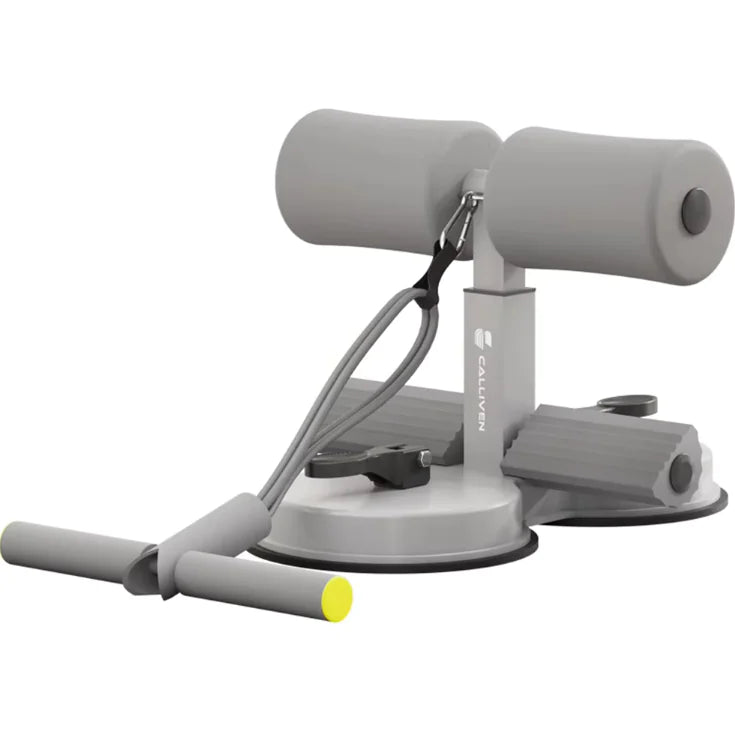 Sit-Up Assistant for Home Fitness with Suction Fixation